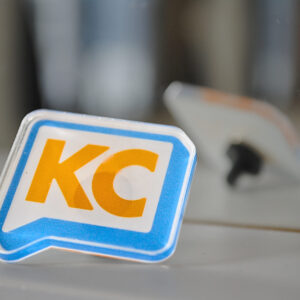 UKC Die Cut Pin